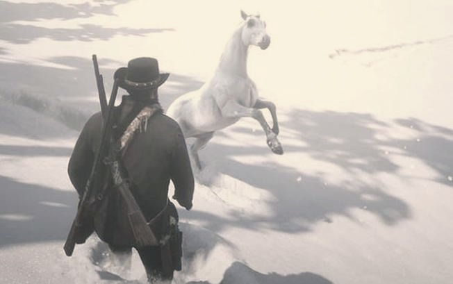 Red Dead Redemption 2: jak wyczesać konia i zadbać o jego kondycję