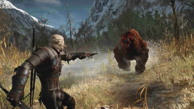 Wiedźmin 3: jak używać kuszy na PS4 i trafiać w cele pod wodą
