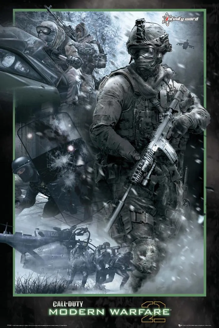 Call of Duty MW2 na Xbox