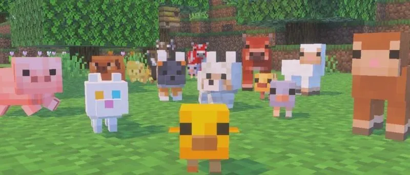 Hodowla zwierząt w Minecraft