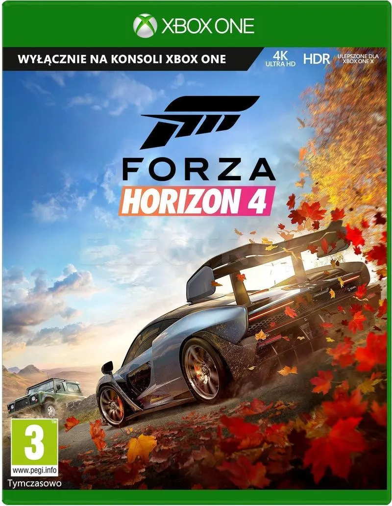 Kategorie pojazdów Forza Horizon 4