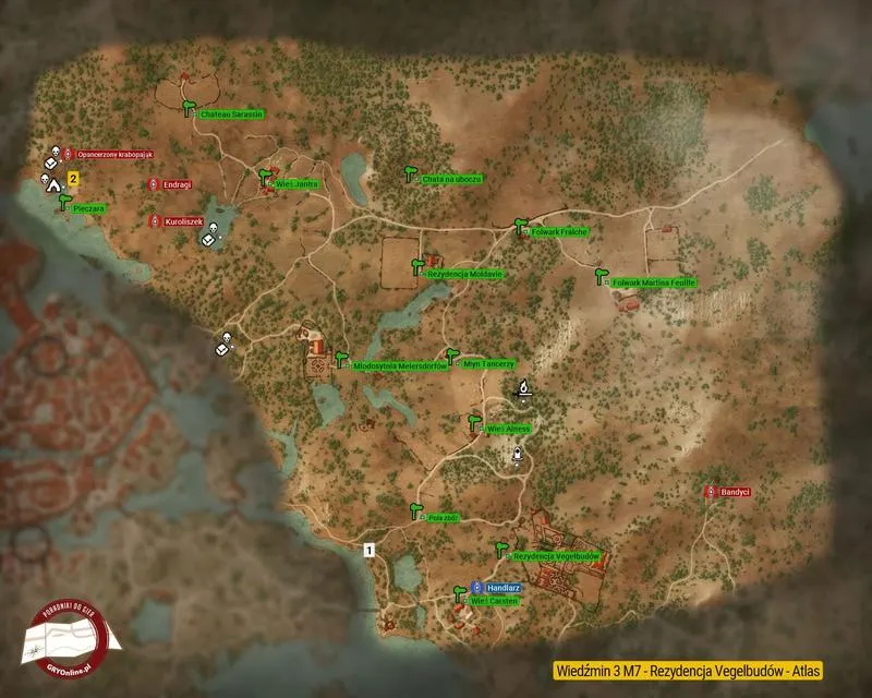 Najlepsze lokacje żołądek kuroliszka