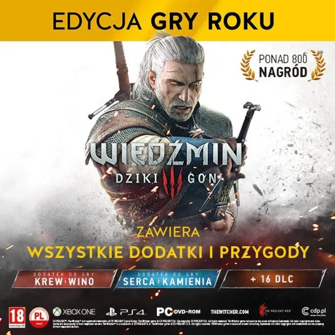 Wiedźmin 3 goty